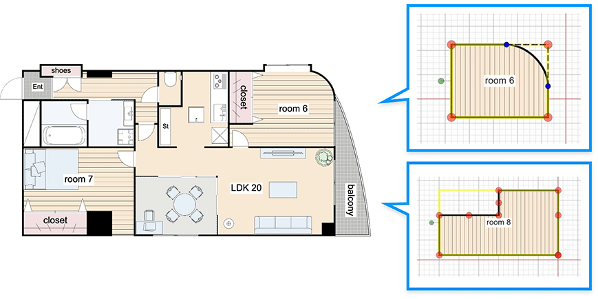 ノーマル間取り図作成